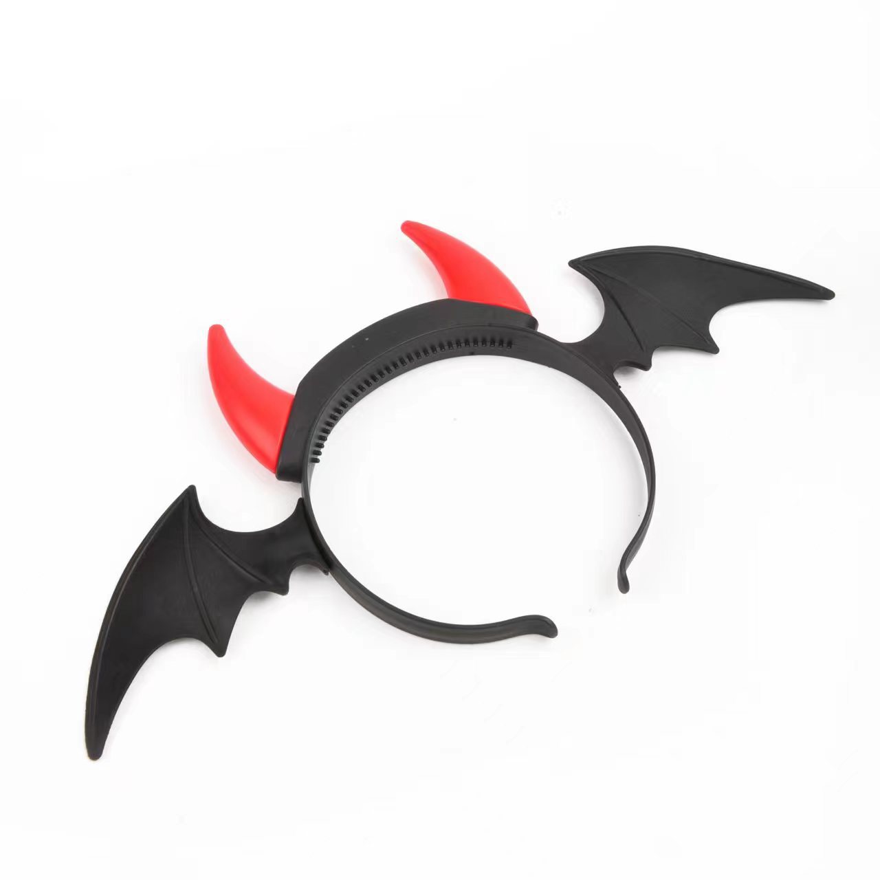 Accesorio de cabeza LED, diseño murciélago/ cuerno