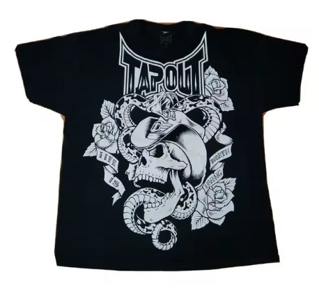 ストリート Tapout Tシャツ Y2K メンズ ヒップホップ レターグラフィック プリント オーバーサイズ Tシャツ 原宿|undefined