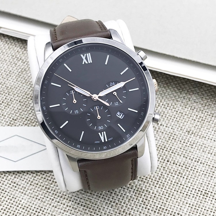 Cross-Border Foreign Trade Fossil Men's Watches Quartz Waterproof Fs4994/Fs4736/Fs5024/Fs4832 Wholesale