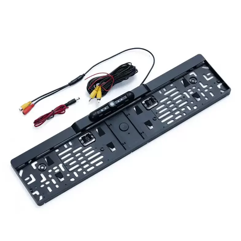 新欧洲车牌框车载摄像头 欧框车牌架夜视倒车后视摄像头