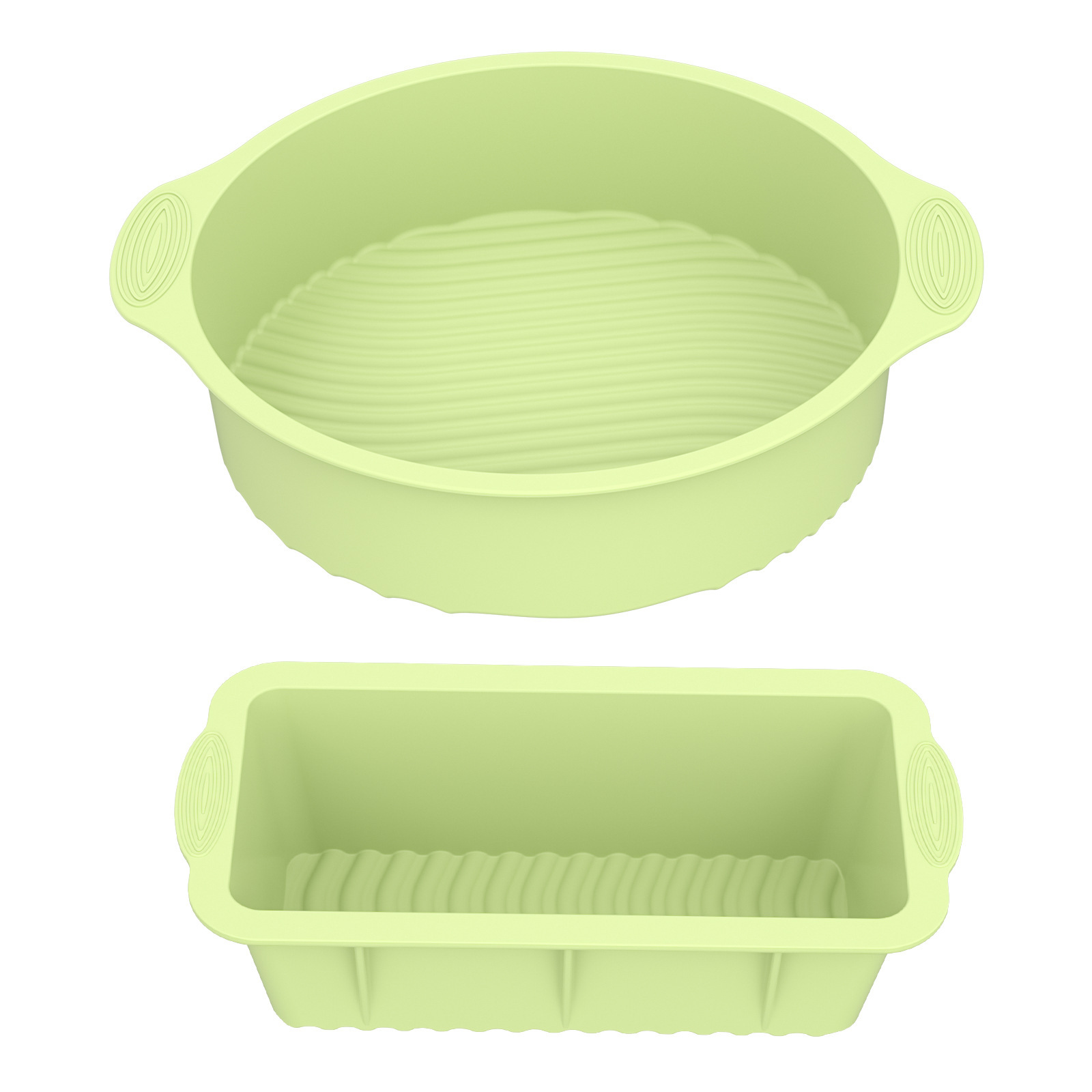 Grado alimenticio silicona aire freidora placa de horno horneado herramienta aplicable molde de tostada de pastel resistente a alta temperatura