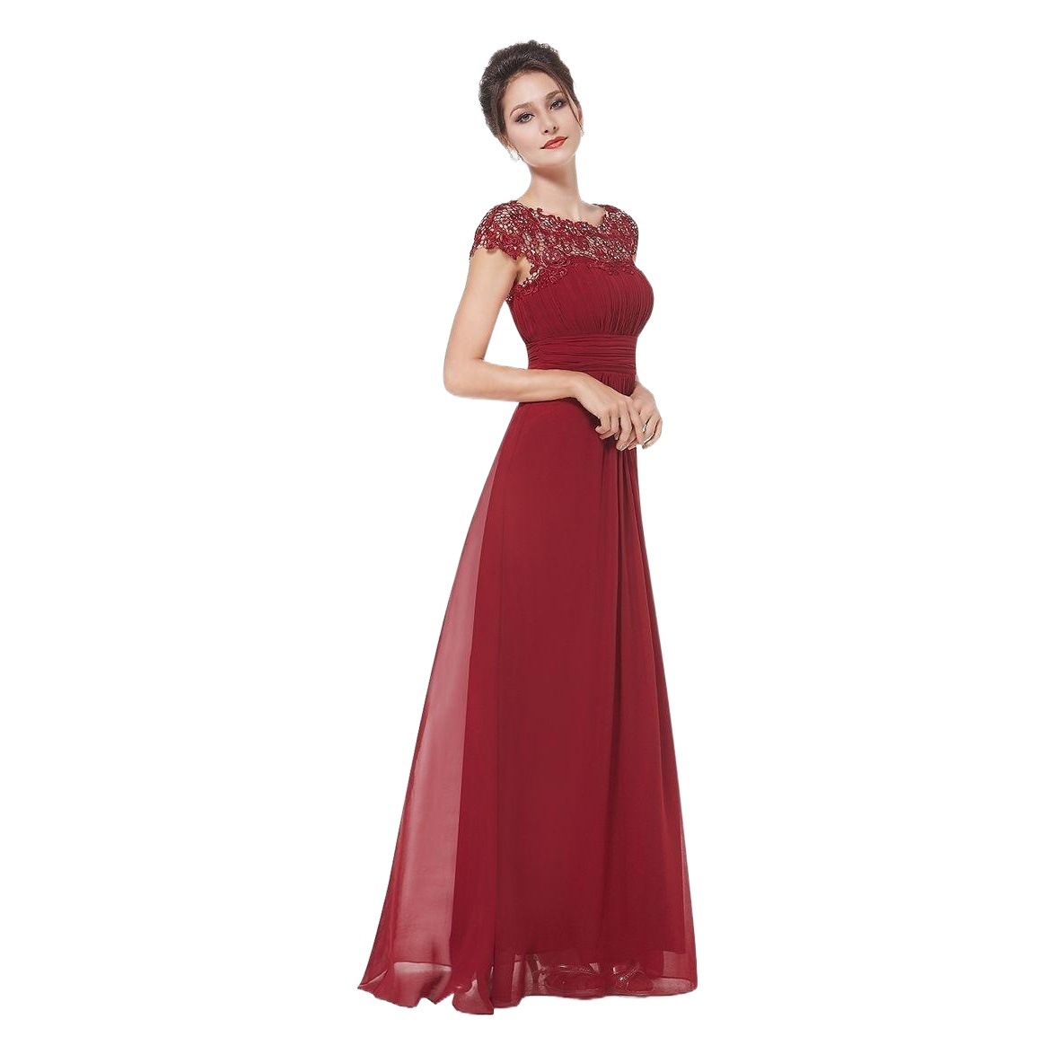NOVEDAD DE VERANO 2020, ropa europea y americana para mujer, vestido de encaje transfronterizo nuevo de Amazon, vestido de noche para dama de honor, nuevo estilo image 1