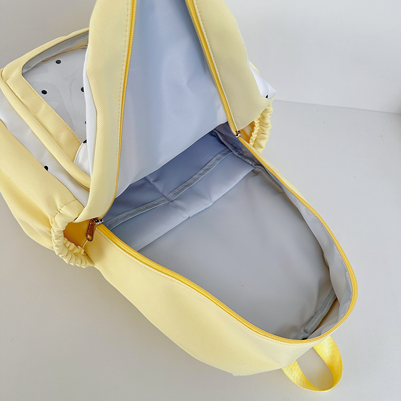 Nueva mochila de niña coreana, niña, estudiante de secundaria, linda mochila de niña suave, estudiante de secundaria, mochila de gran capacidad