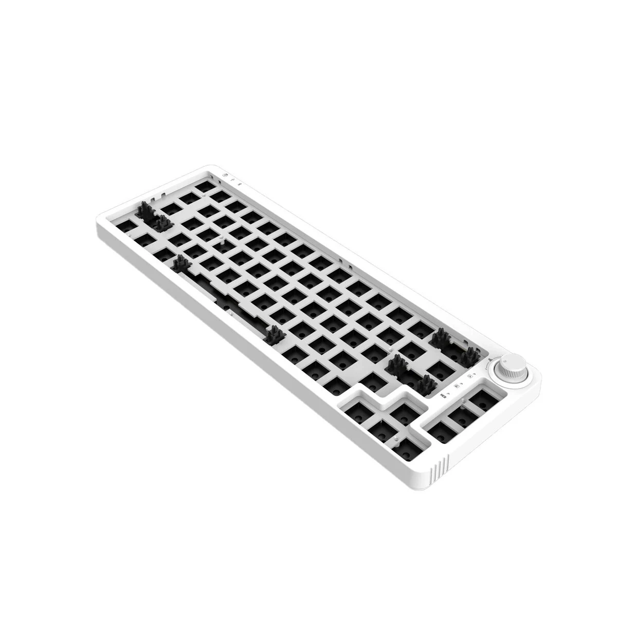 Клавиатурный комплект GAMAKAY LK67 RGB горячей смены, совместим с переключателями 3/5PIN, с ручкой
