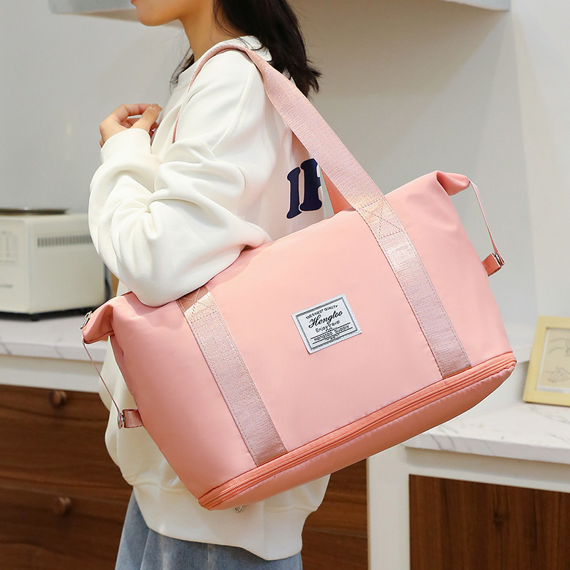 New large capacity travel bag storage wet and dry separation fitness bag short-distance business trip lightweight portable luggage bag New large capacity travel bag storage wet and dry separation fitness bag short-distance business trip lightweight portable luggage bag