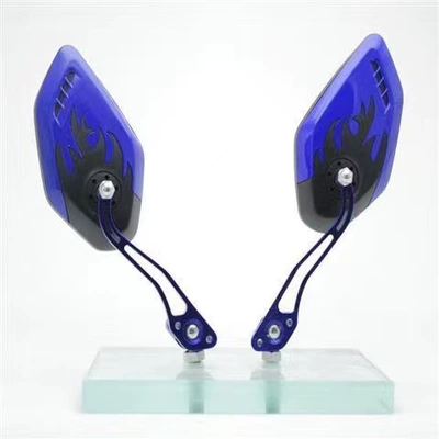 Motorcycle rearview mirror: personalized color aluminum alloy universal