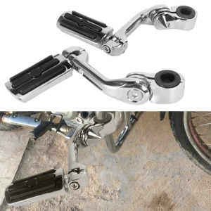 Harley Large Glide Diana motosiklet arxa pedalı uzun çubuq braketi universal