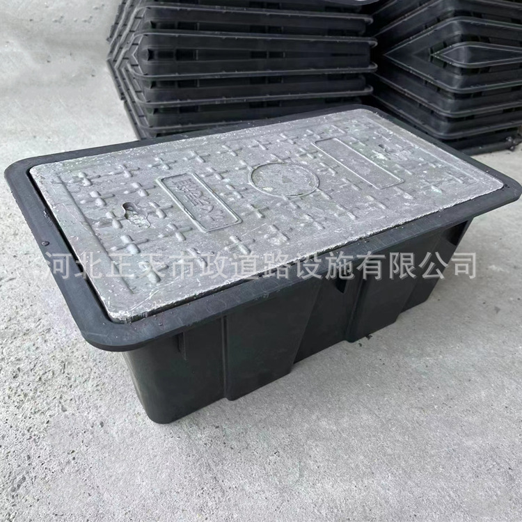 PE塑料水表箱450*250*180地埋式农村改造阀门水表井盖成品水表箱-阿里巴巴