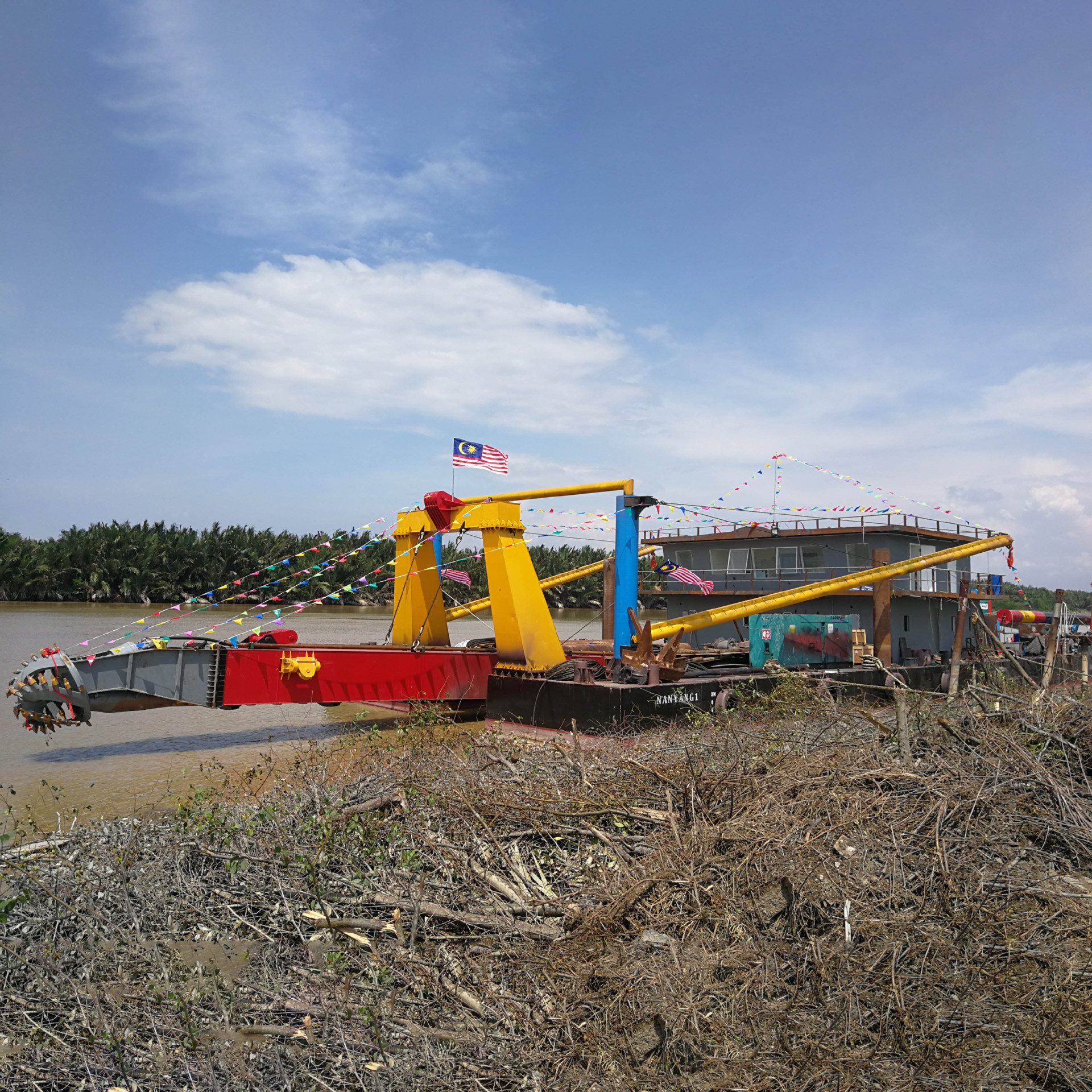 河道小型绞吸式抽沙船 小型绞吸船 绞吸式挖沙船价格