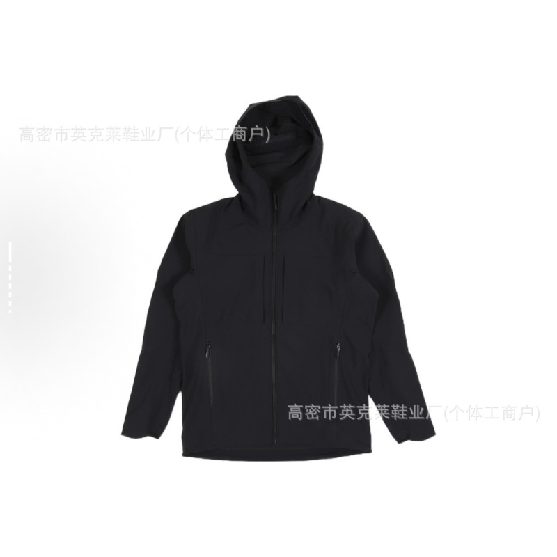 鸟家同款GAMMA伽马系列软壳冲锋衣防风保暖户外连帽抓绒外套男 女|undefined