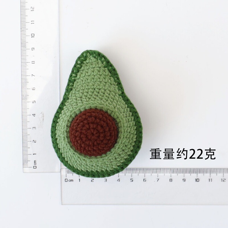 成品手工挂件柿子花生苹果草莓桃子梨钥匙扣毛线向日葵针织品批发|undefined