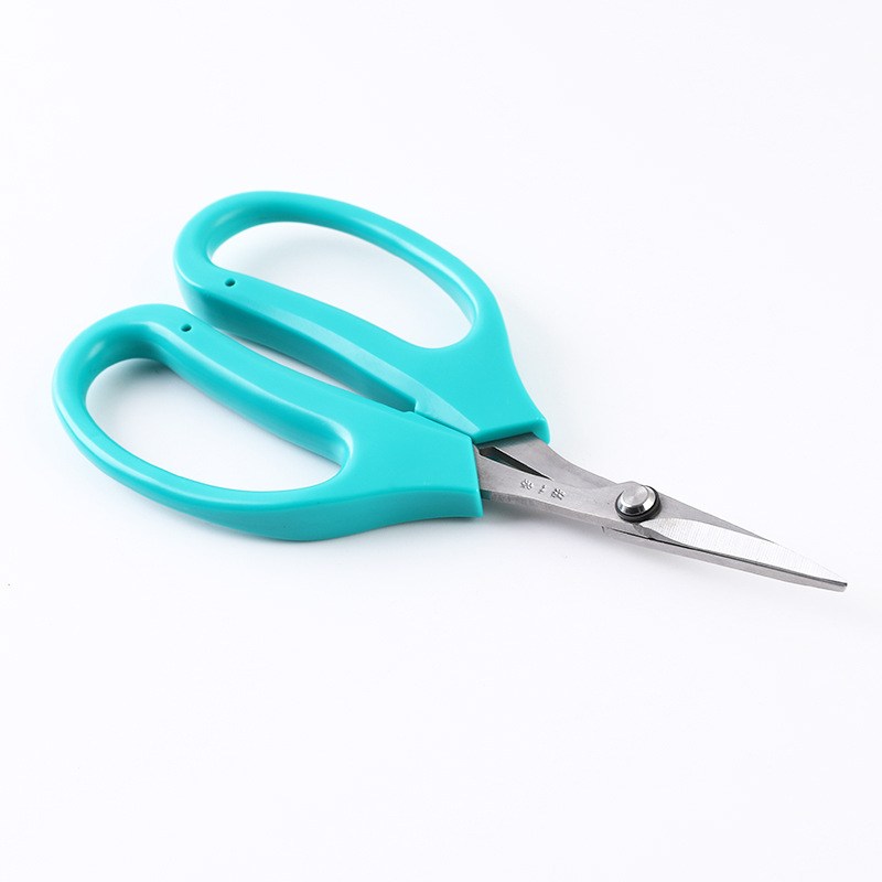 張小泉園藝家用翹頭剪葡萄藤剪刀商用不鏽鋼修果彎頭蔬果修枝剪子