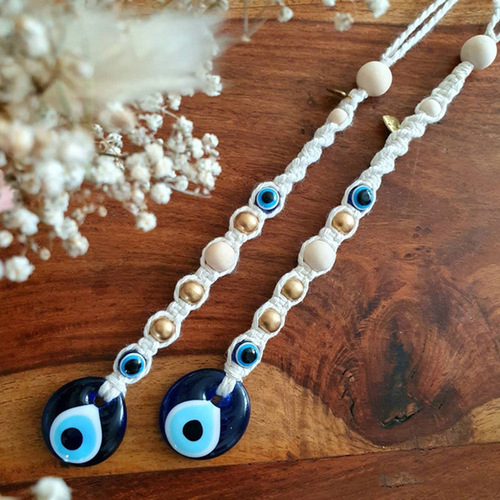 Turkish blue eye pendant devil's eye pendant INS style wall decoration car interior pendant cross-border supply