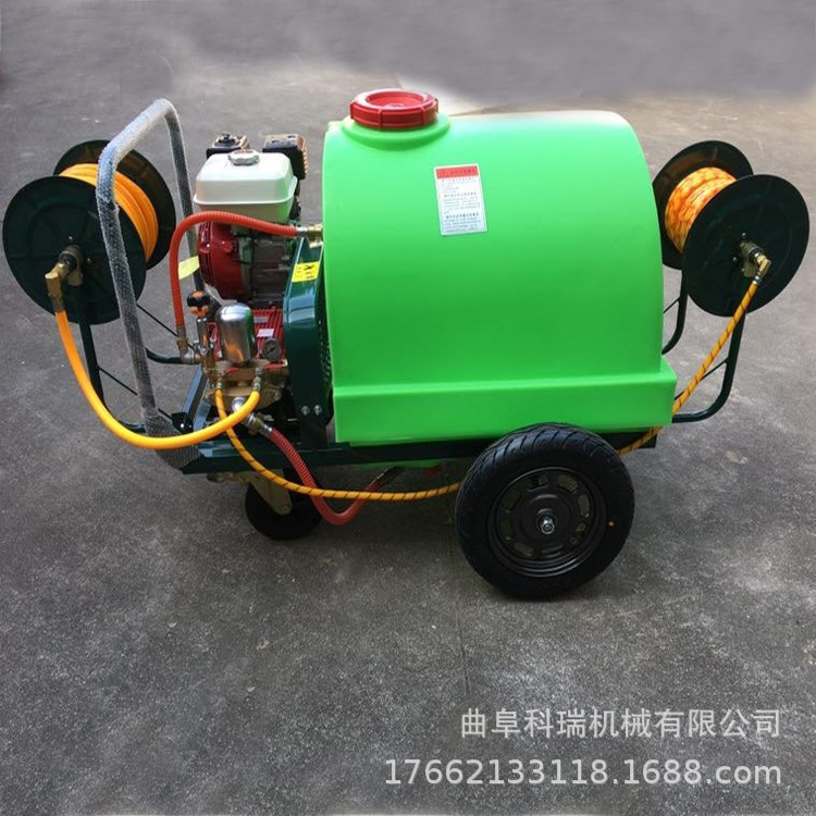 高压汽油手推式打药机农田养殖场便携式消毒机蔬菜地驱虫喷雾器
