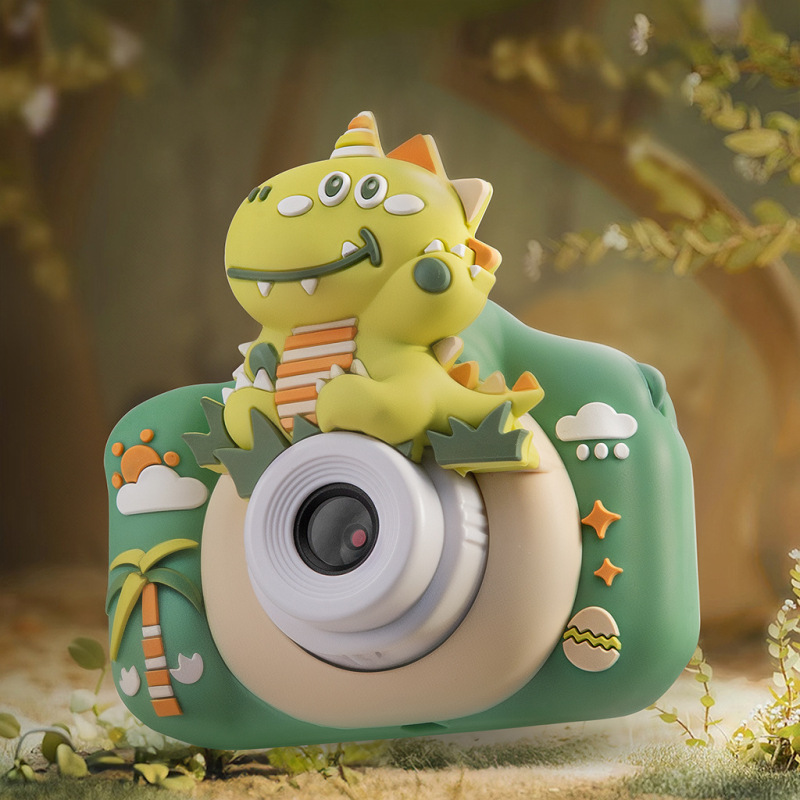 Smart Brain Children's Camera Can Take Photos and Videos Hd Dual Camera Cartoon Digital Camera Toy Gift for Boys and Girls