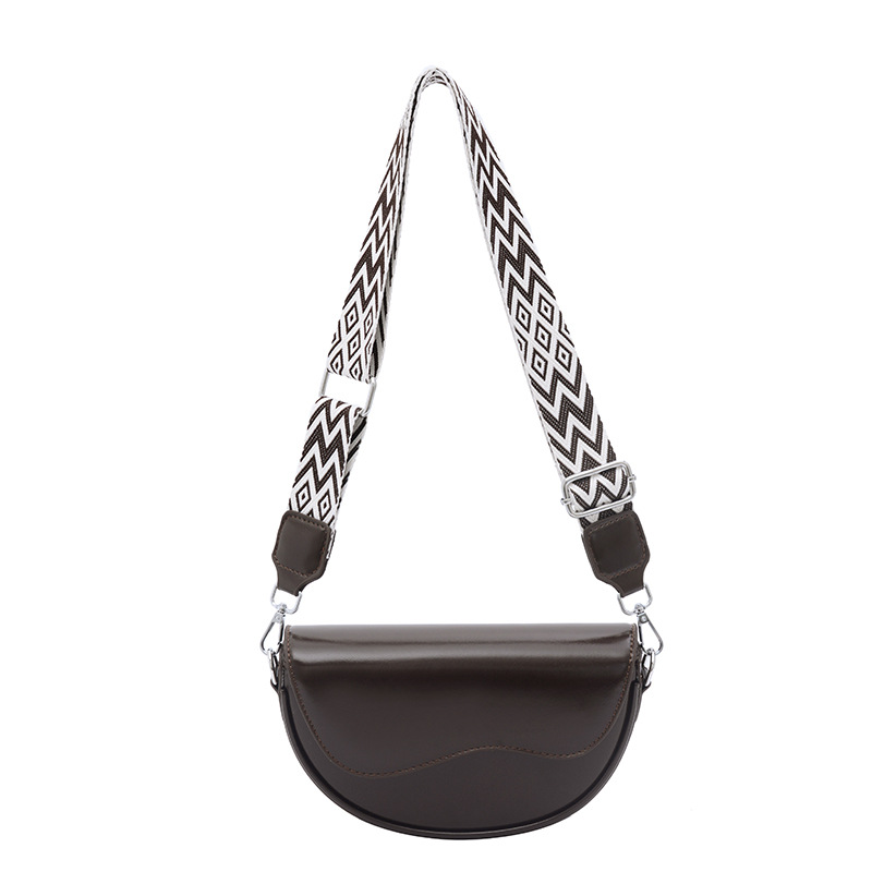 Bolso para mujeres 2026 nuevo cross-border correa de hombro ancha bolsa de silla de hombro de alta calidad lujosa ligera bolsa de mochila casual