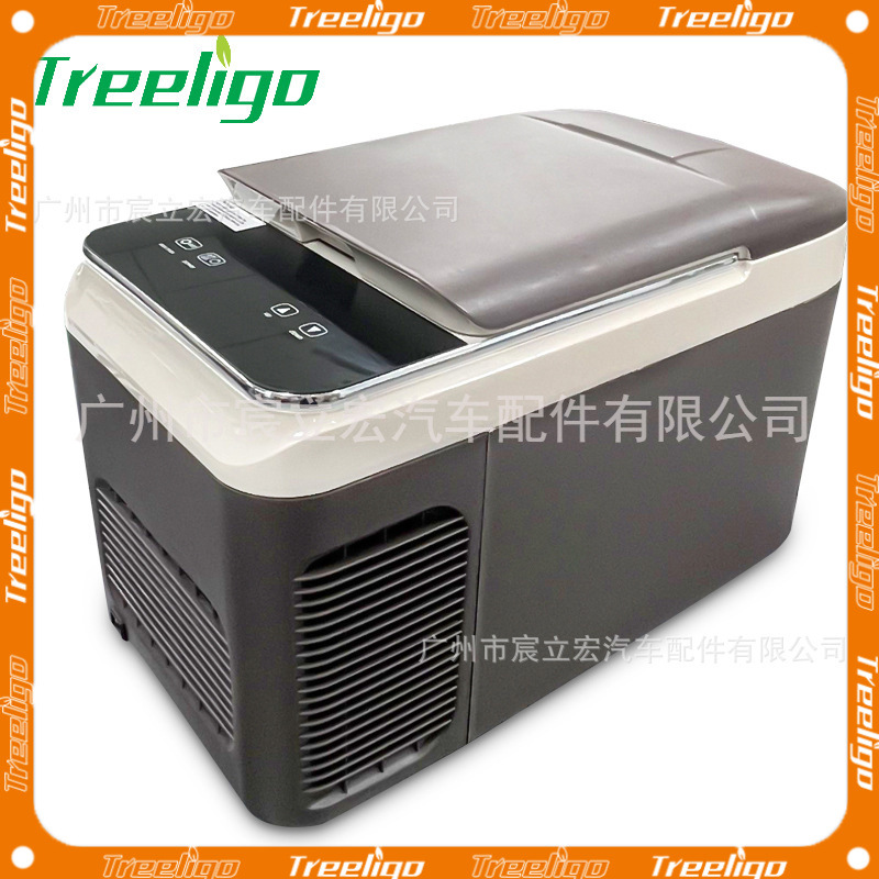 Refrigerador de automóvil al por mayor de fábrica 12V24V220v universal para automóvil de doble uso refrigerador de mantenimiento fresco refrigerador de automóvil de 28 litros