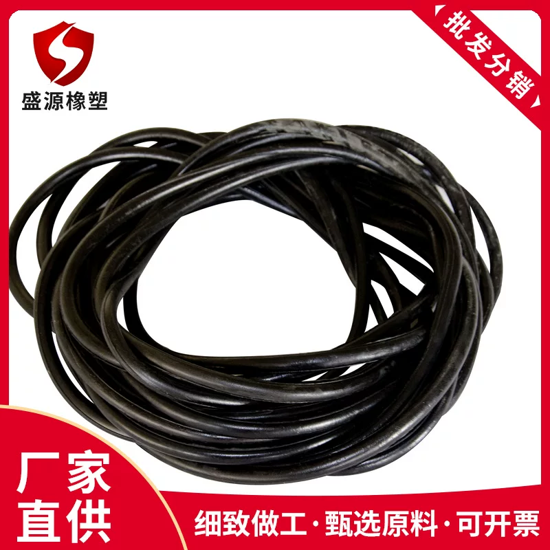 Cement pipe rubber ring O-shaped pipe ring rubber sealing ring pipe socket interface fastening ring V-shaped ring multiple specifications