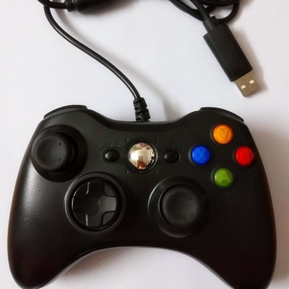360 Appearance Multifunctional Pc Game Controller USB Wired Pc Game Controller with Vibration Direct Sales from the Manufacturer