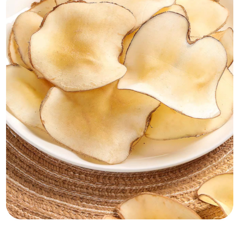 Dried Sea Coconut Slices Hai Di Ye 500g Thai Sea Coconut for Soup and Herbal Decoction Low Temperature Dried specifications