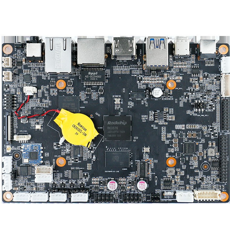 杰和 RK3576无风扇3.5寸嵌入式 AI算力主板 AI边缘计算 ARM安卓智