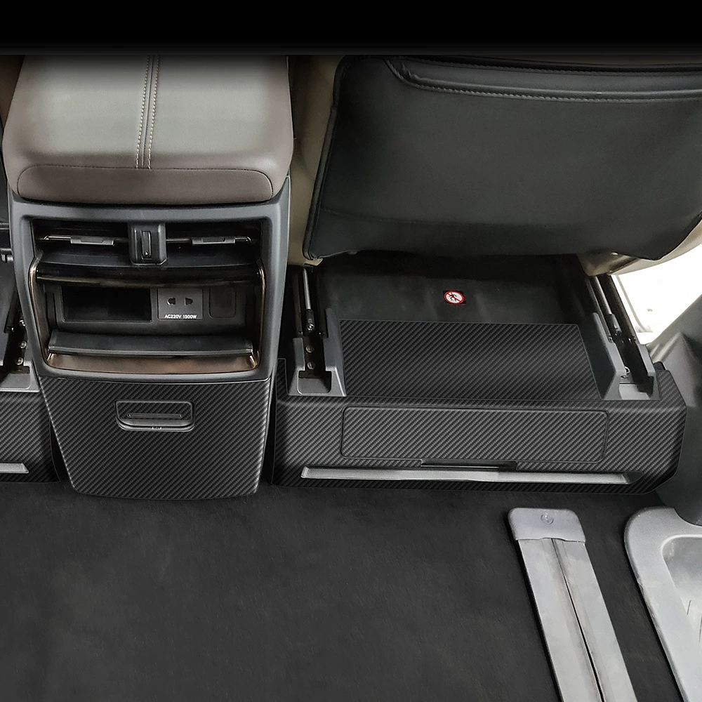 Подходит для 23 Toyota ALPHARD/VELLFIRE 40 серии задних педалей сиденья из кожаного материала с защитой от ударов