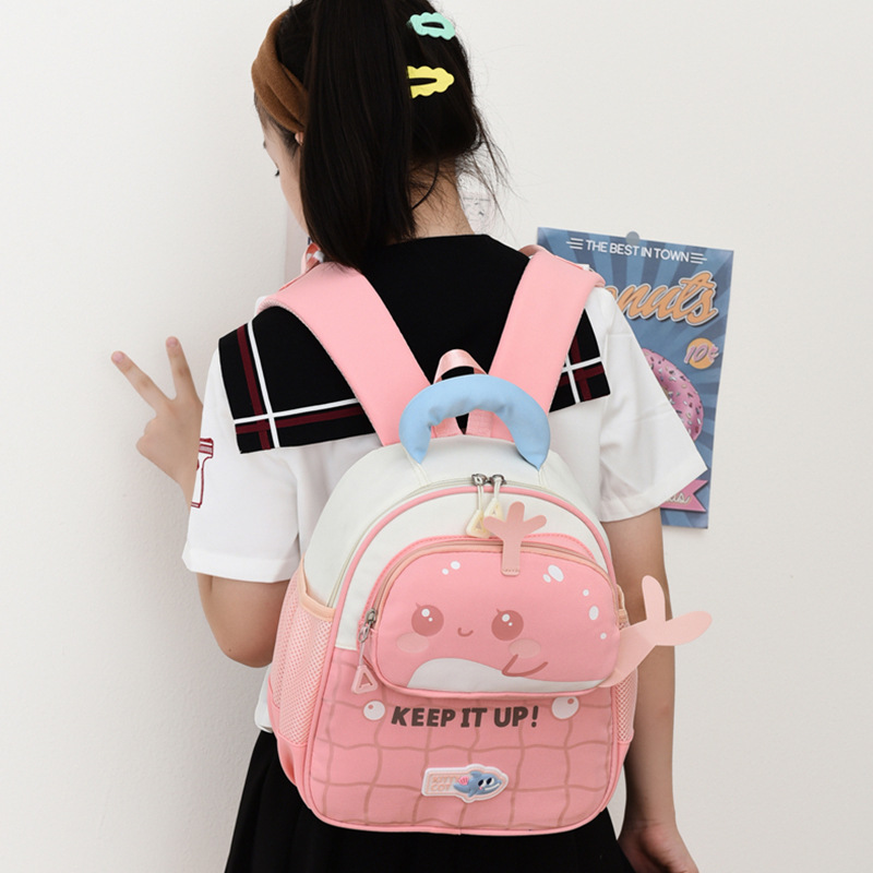 Mochila infantil transfronteriza mochila de dibujos animados jardín de infantes mochila de niñas preescolar mochila transpirable para niños pequeños