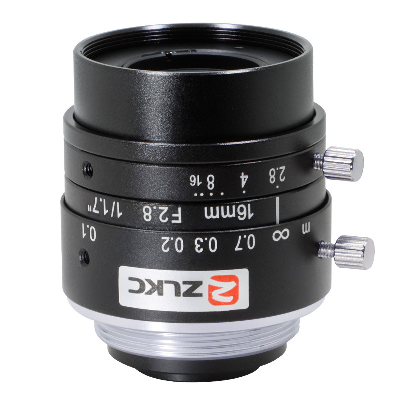 ZLKC�����ƴ�16mm��ҵ��ͷLM1628MP12�߷ֱ���ǧ�����صͻ��侵ͷ