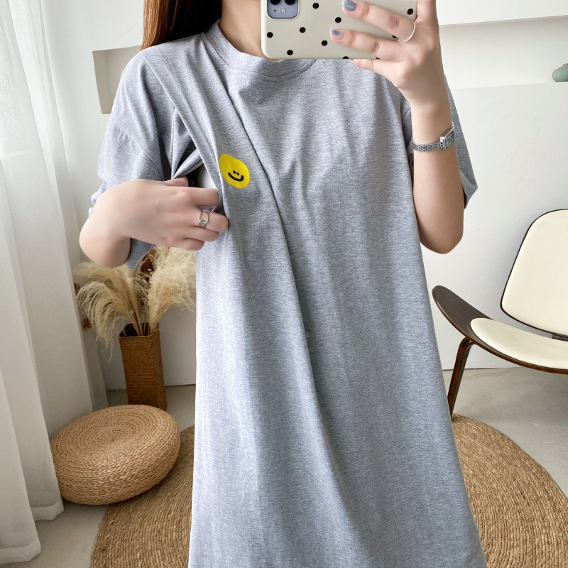 Postpartum dress for pregnant for breastfeeding to go out