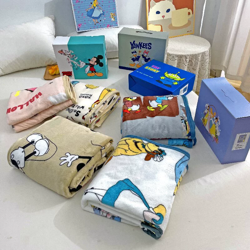 Карман velvet одеяло для детского сада, подарочная коробка, набор для офиса, подарок на день рождения