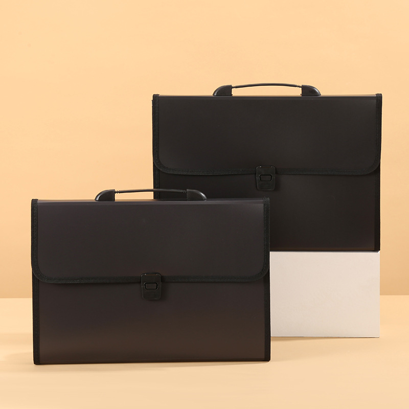 FC carpeta bolsa de órgano multi-rejilla bolsa de almacenamiento de papel multi-capa clasificación portátil negocio bolsa de negocios al por mayor