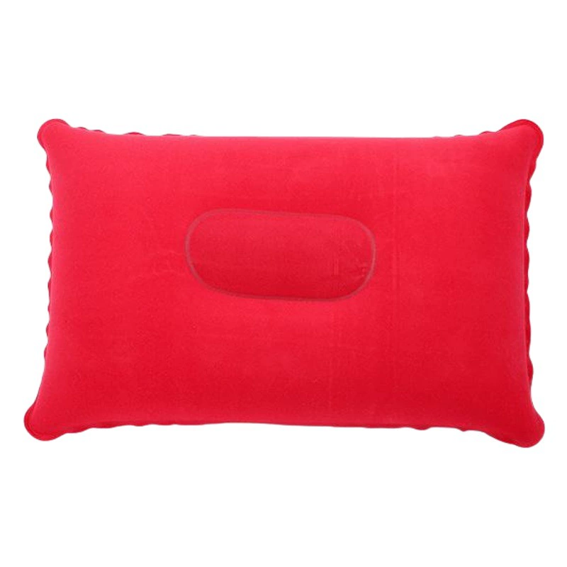 Открытый кемпинг дорожная подушка надувная Подушка многофункциональная ворсовая надувная подушка ПВХ Флокированная надувная подушка