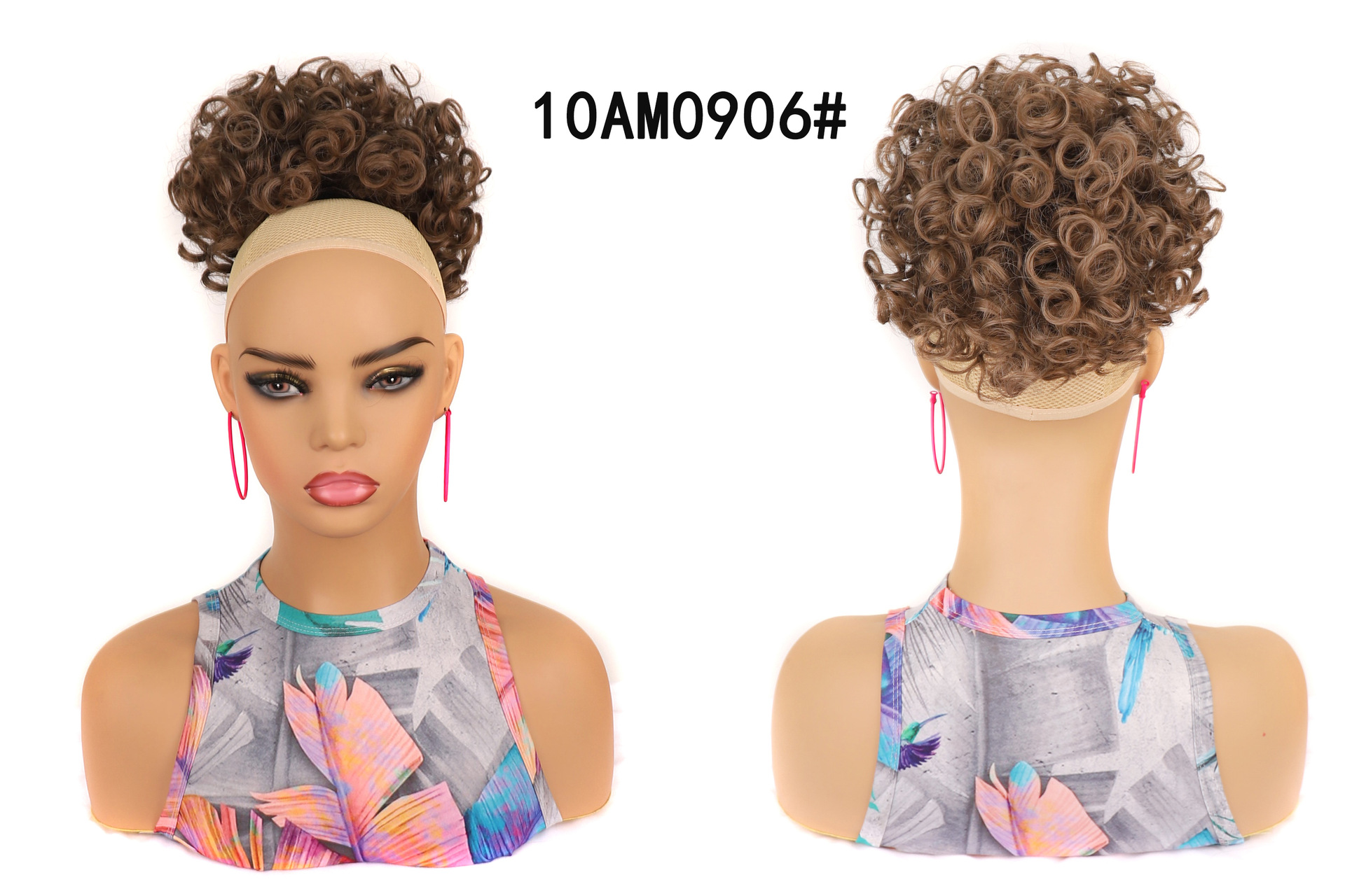 Borsa per parrucca con coulisse elastica, per ricci ondulati e grandi, con coulisse, borsa per capelli disordinati, in fibra chimica, per parrucca in seta ad alta temperatura_voghion.com