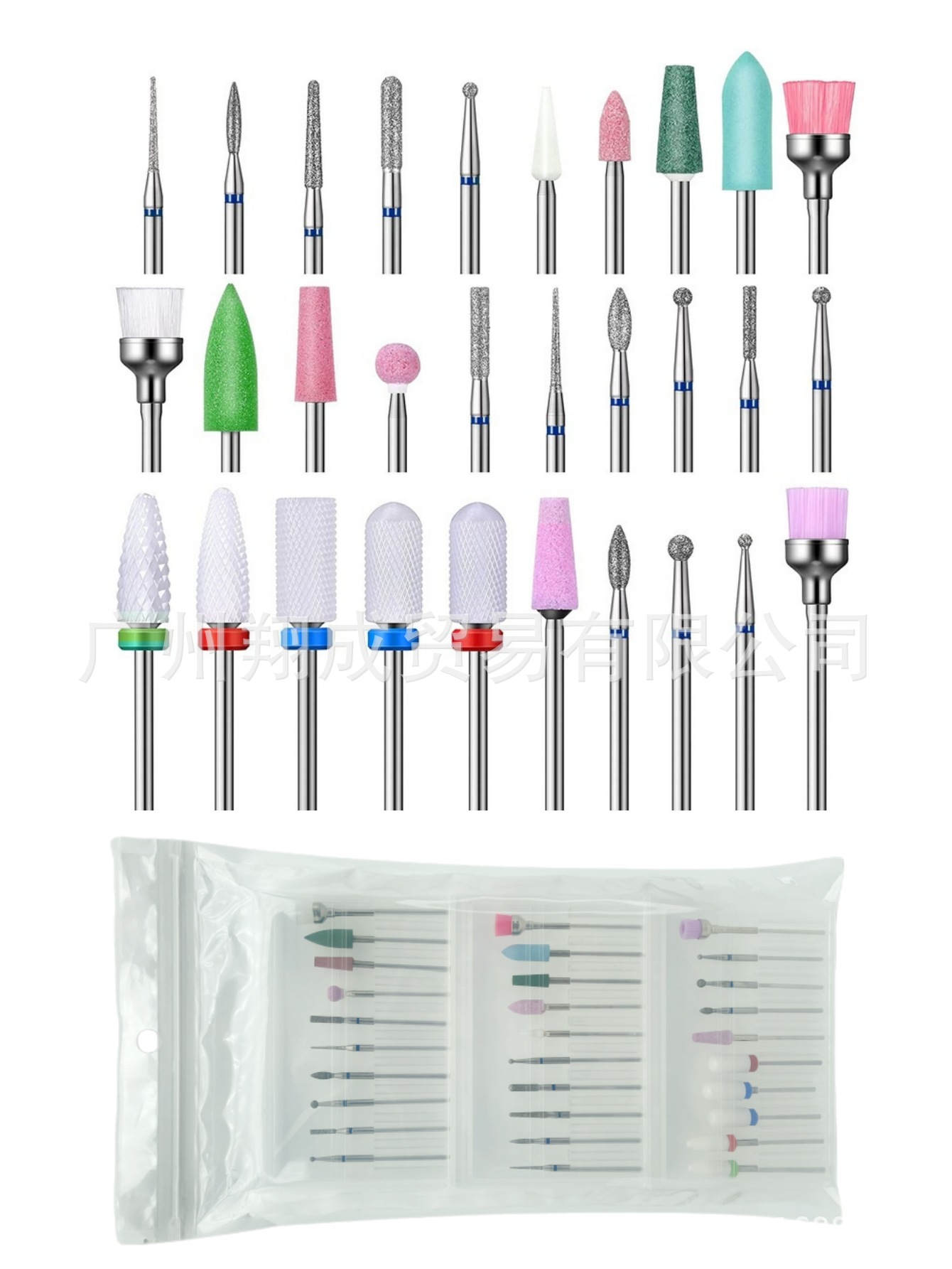 Comercio exterior caliente-Venta de pulido traje de uñas removedor de pulido de la piel muerta traje de función completa