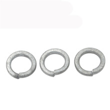 熱鍍鋅彈墊可定制DIN127高強度彈簧墊圓形開口墊圈介子廠家批發