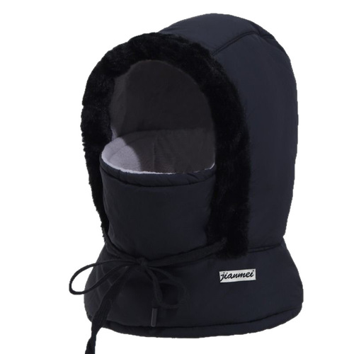 Lei Feng hat Winter men and women outdoor riding electric vehicles cold-proof cotton hat Northeast plus velvet thick ski mask
