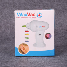 跨境Wax Vac 洁耳器 耳朵清洁器 电动掏耳器 电动吸耳 掏耳朵按摩