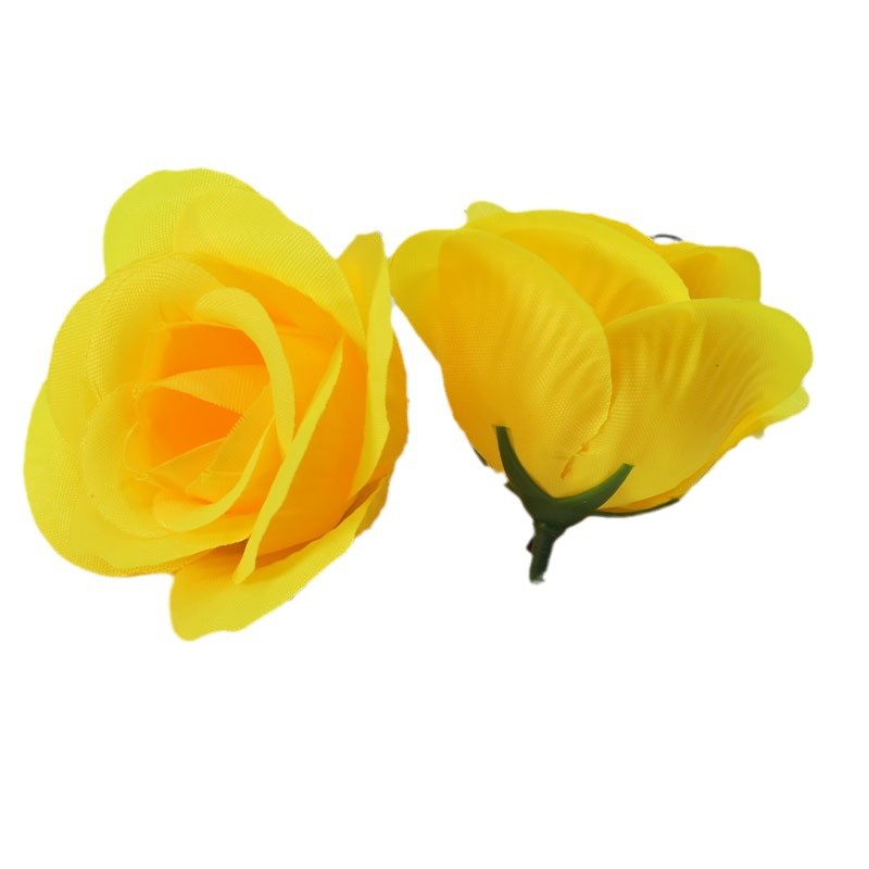 Fuente fabricantes al por mayor rosa de simulación material único ramo de decoración de boda flor flor de flores falsas flores
