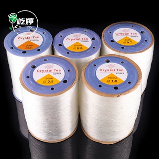 博婷国产弹力线耐磨透明圆绳水晶手串弹力绳佛珠diy手工串珠线