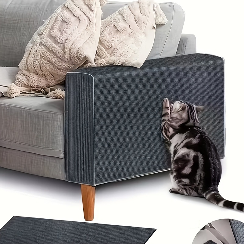 Multifunctional anti-cat-scratch wall stickers, sofa protectors, and cat scratching pads – can be cut to size, self-adhesive, and durable – for cats to scratch and sharpen their claws
