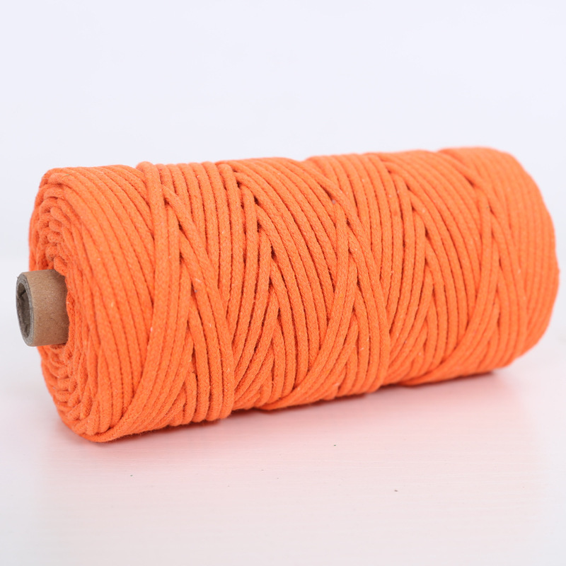 多规格彩色2mm3mm4mm材料手工艺品编织绳子手工手搓编织绳子棉绳|undefined