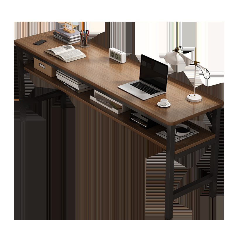 Escritorio simple estrecha mesa larga casa doble trabajo escritorio estudio alquiler casa pared escritorio de la computadora