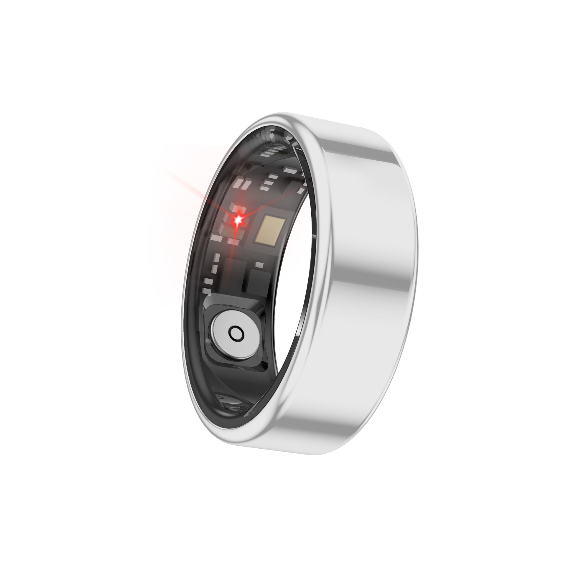 Anillo inteligente transfronterizo frecuencia cardíaca oxígeno sangre salud monitoreo del sueño hombre y mujer tecnología negra impermeable Bluetooth anillo deportivo