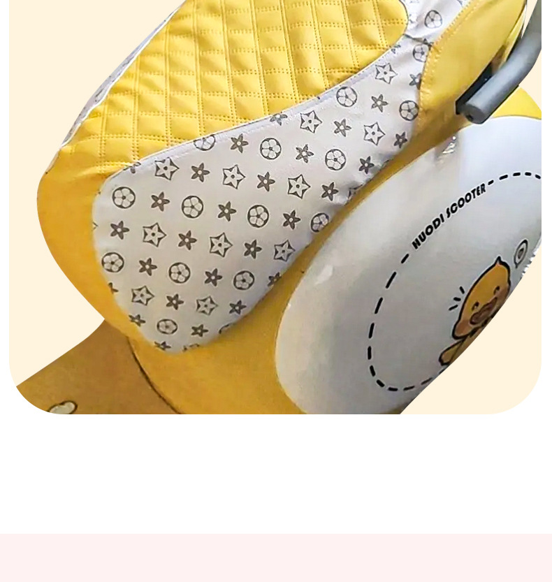 Suitable for No.9 Electric Vehicle Q Series Seat Cushion Cover, Summer Sun Protection Breathable Seat Cover, Electric Vehicle Wear-Resistant Universal Seat Cover