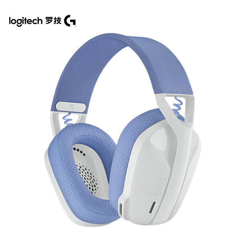 Логитек LogitechG435 беспроводная Bluetooth игровая гарнитура гарнитура компьютер микрофон гарнитура FPS ест курицу