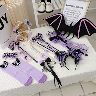 库洛米 朱迪警官服装配饰cosplay 萌娃 背包 发箍 手杖 翅膀 袜子