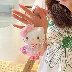 インスタ风ギャルキティストラップケイティ可爱い高校ユニフォームキーホルダーぬいぐるみぬいぐるみペンダントプレゼント