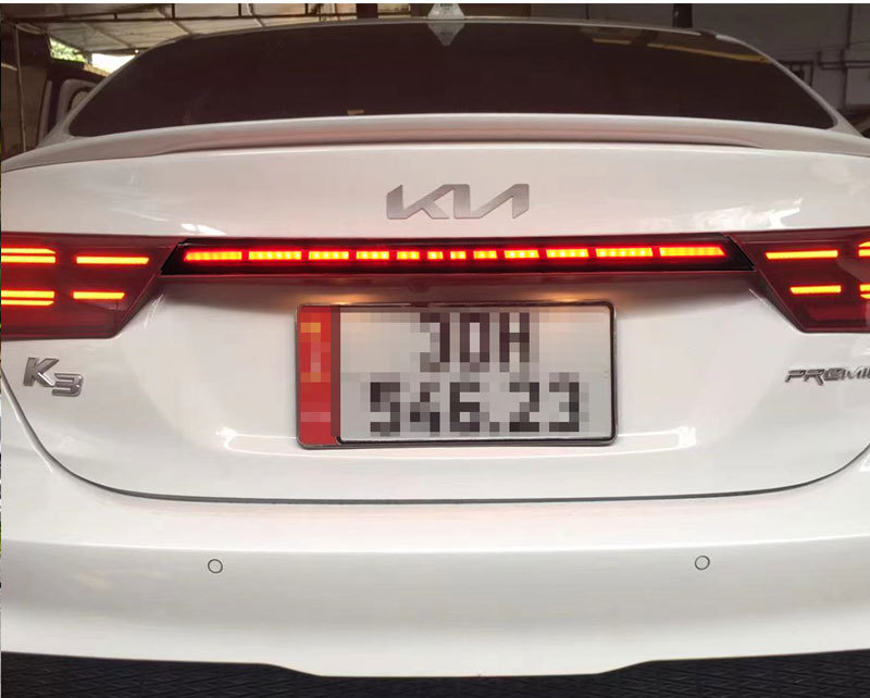 Suitable for 19-21 Kia K3 Through-Connector Tail Lights Forte Cerato 2019 Modified Led Brake Lights
