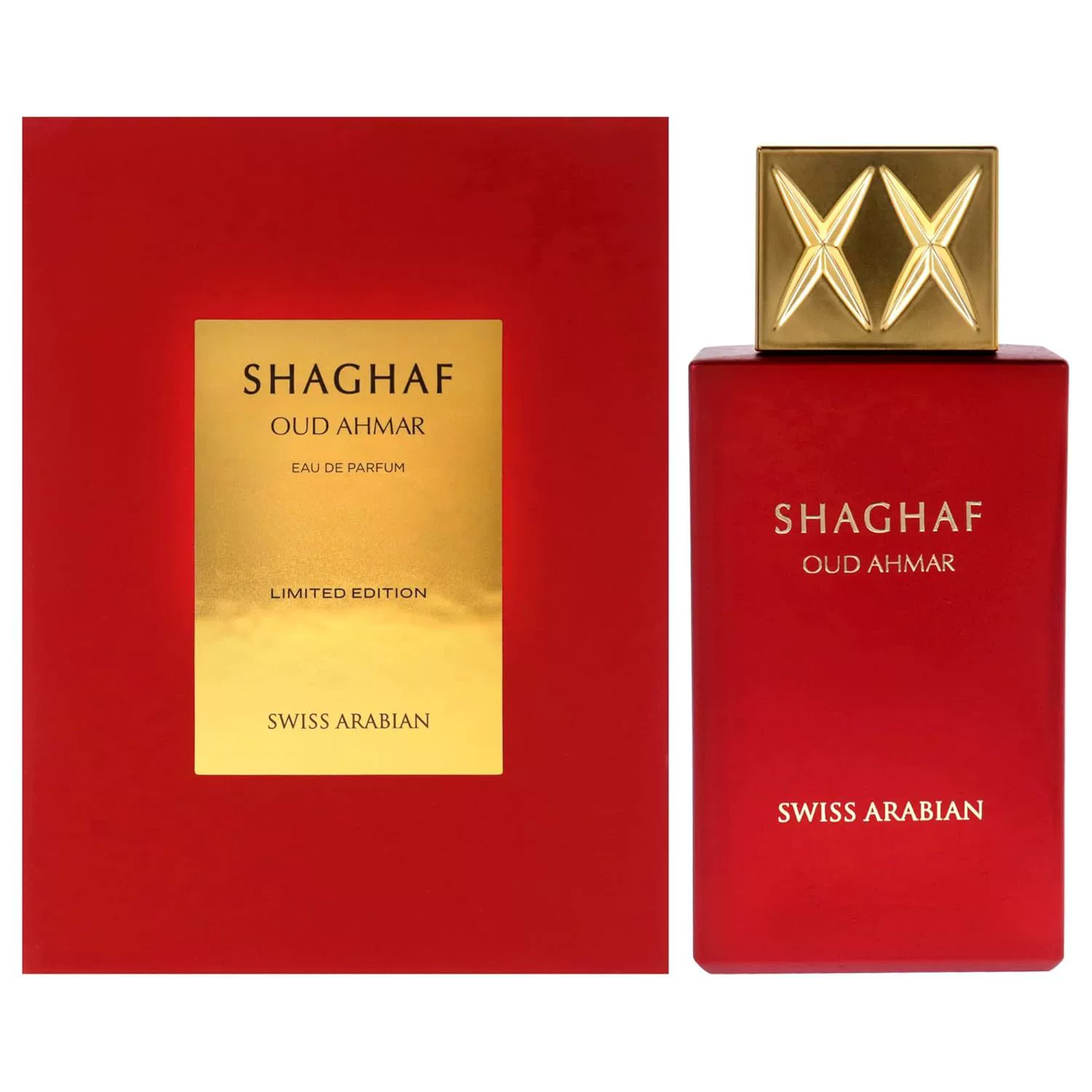 Популярный кросс-бордерный парфюм SVViss Arabian Shaghaf Oud Ahmar 100 мл, Дубай, Ближний Восток