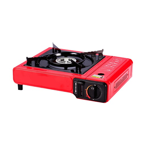 Outdoor Camping Stove Gas Burner Dual-Purpose Portable Propane BBQ Grill with Magnetic Butane Car Gas Stove